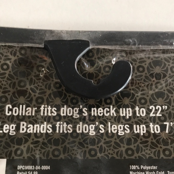 🎃 🤡 Pet Dog Halloween Costume for Bigger Dogs | Clown Hat, Collar, Cuffs - Picture 3 of 4